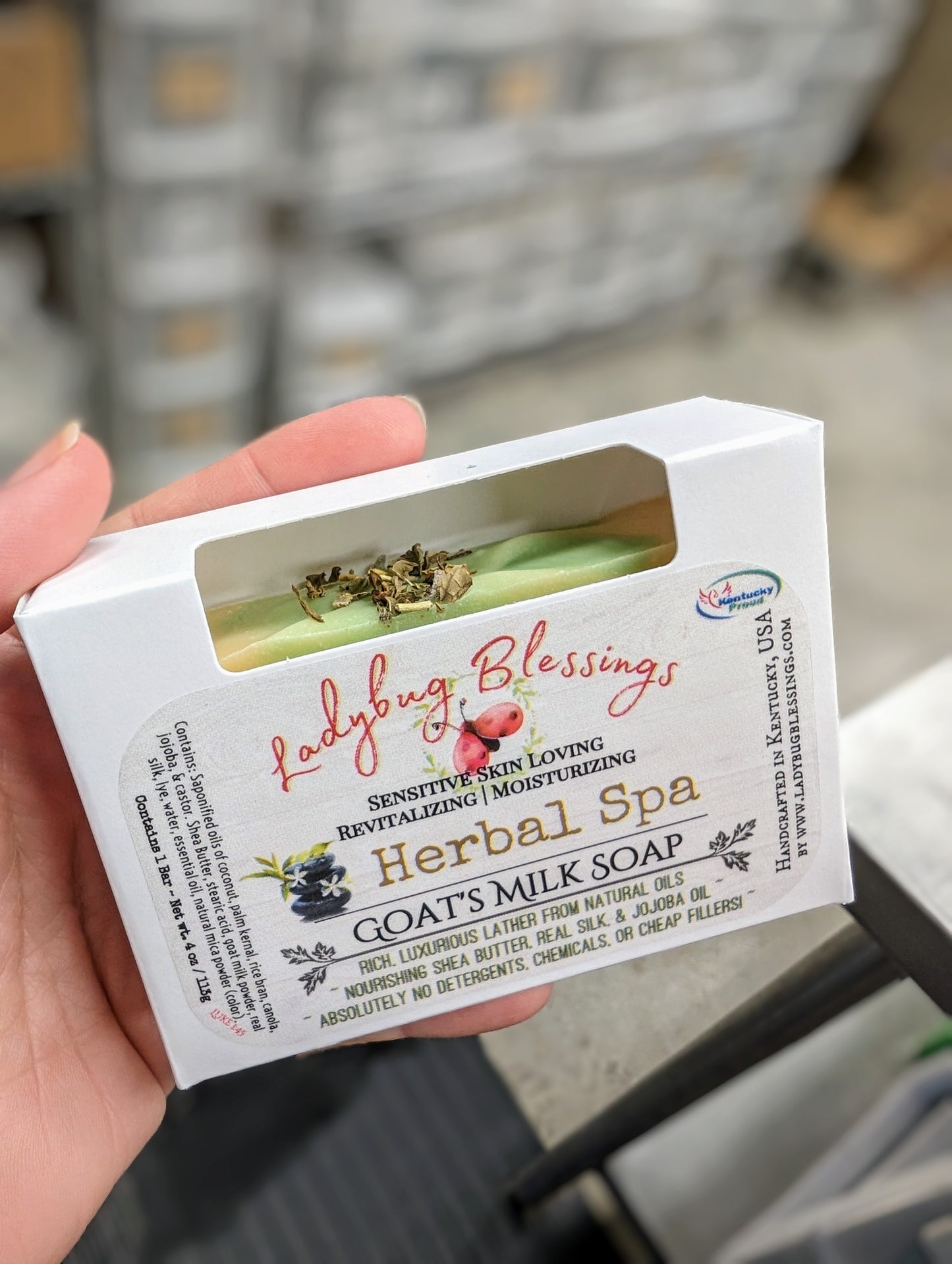 Handcrafted Soap - Boxed & Labeled