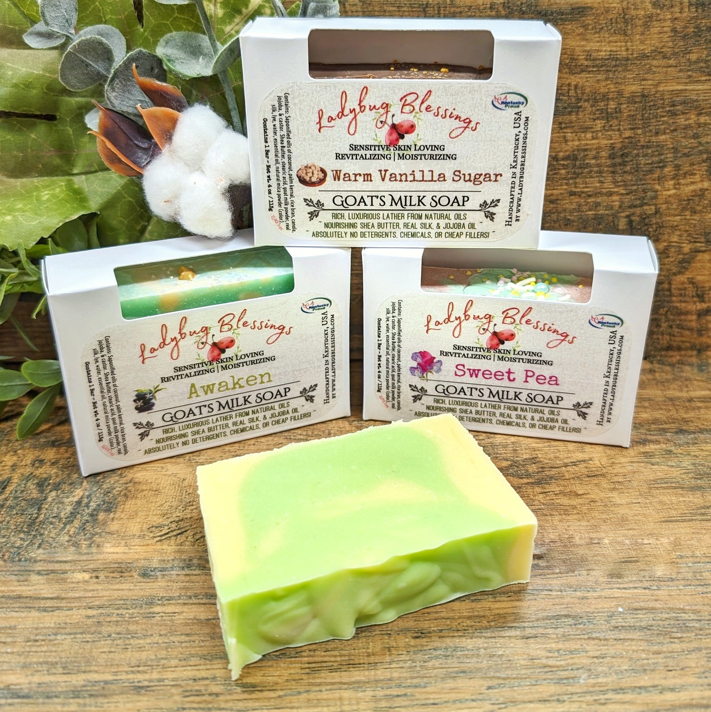 Handcrafted Soap - Boxed & Labeled