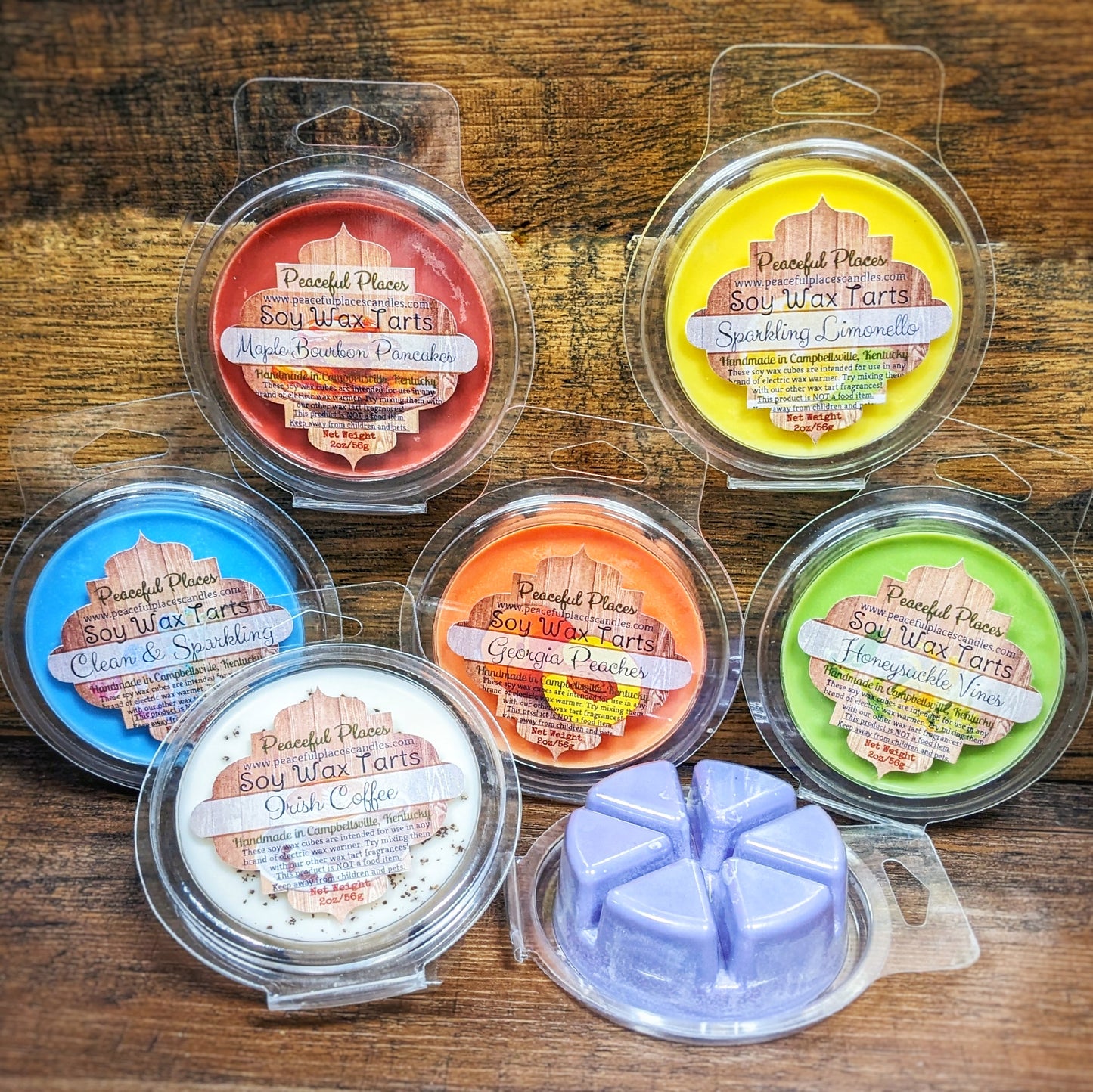 Peaceful Places Natural Soy Wax Warmer Tart