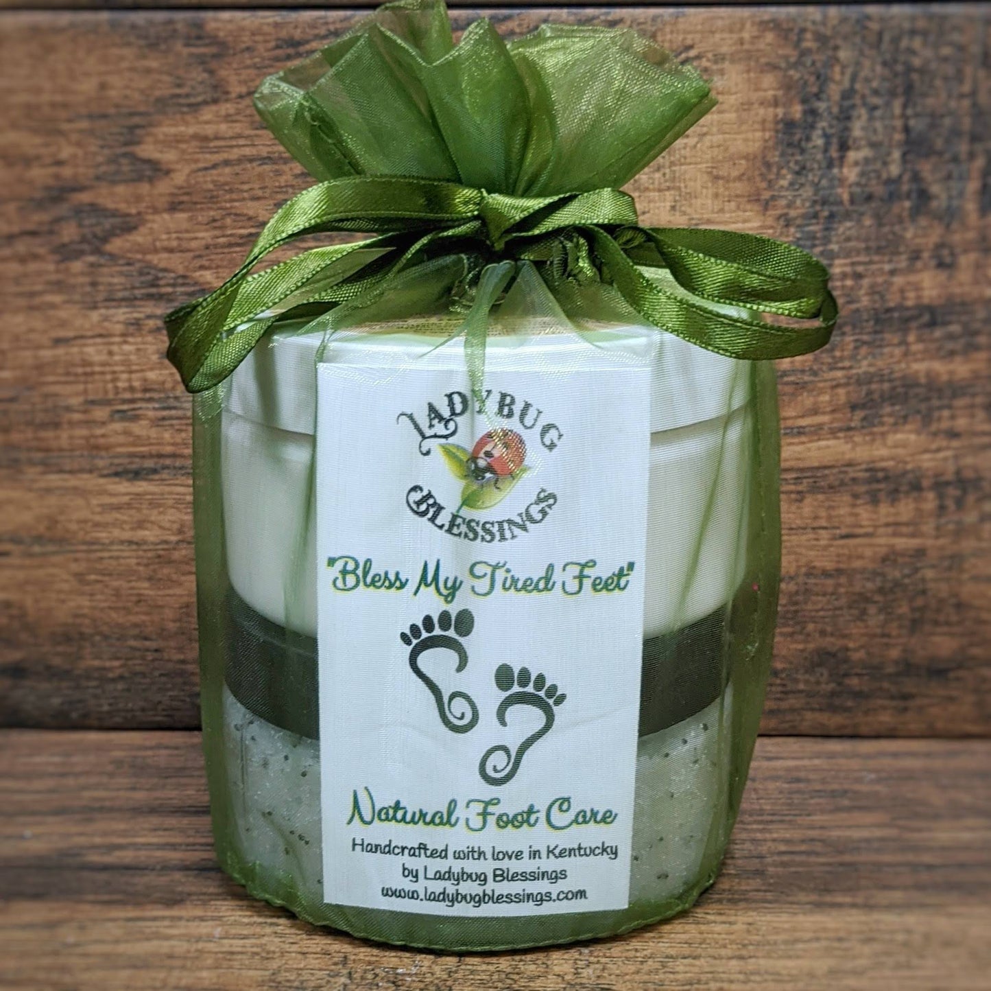 Peppermint Cream & Scrub Set