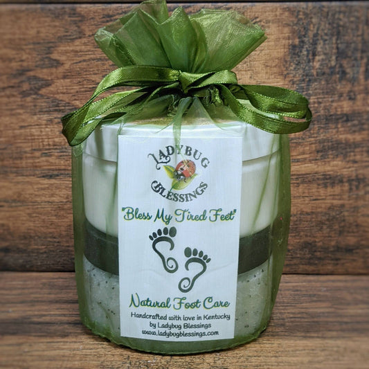 Peppermint Cream & Scrub Set