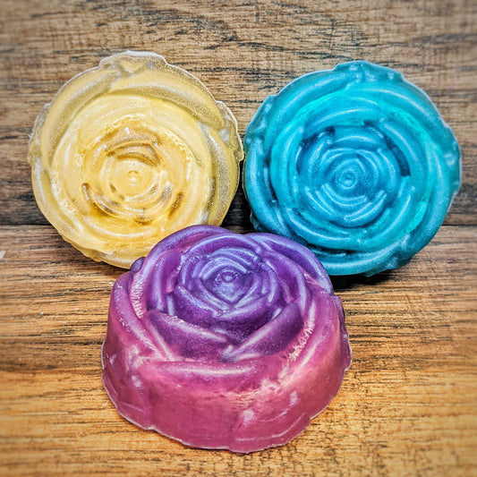 Rose-Shaped Medium Loofah Soap