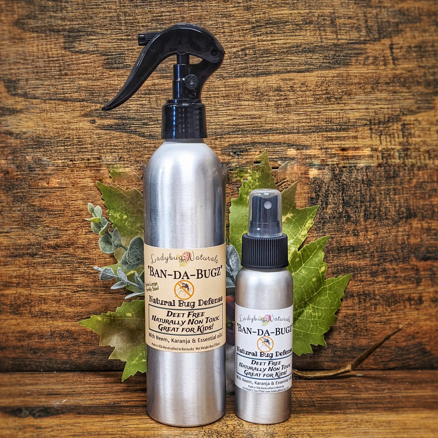 Ban-Da-Bugz - Natural Essential Oil Bug Spray + Sticks