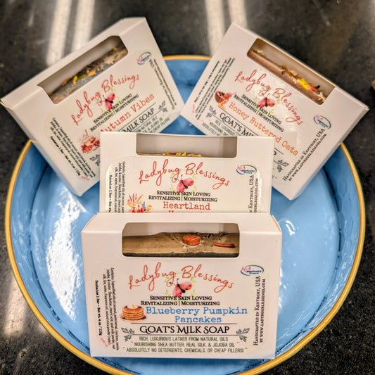 FALL Assorted Handcrafted Bar Soaps