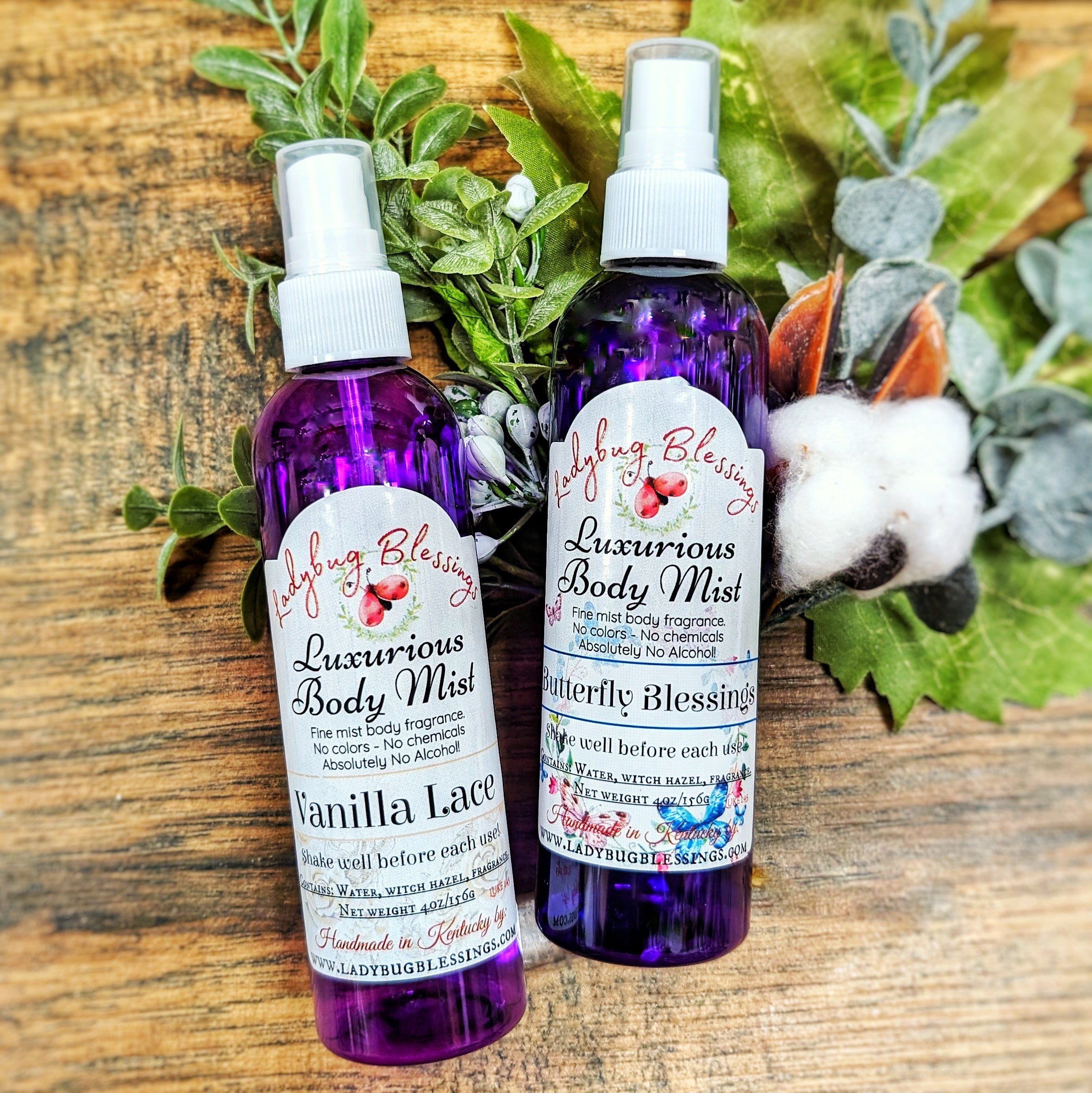 Sweet Scents Handmade Peppermint Body Spray – 4 Fl Oz, Essential Oil, Unisex