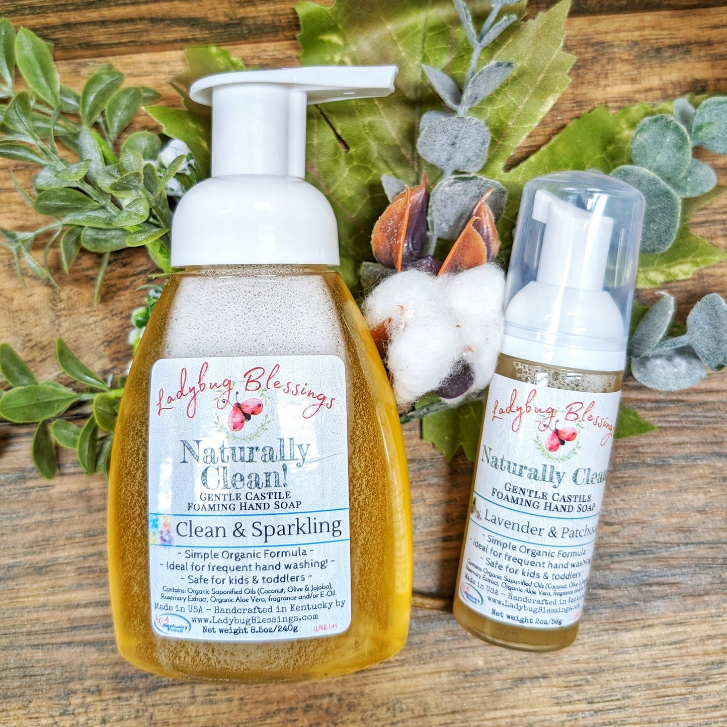 Foaming Castile Hand Soap *Two Sizes!*