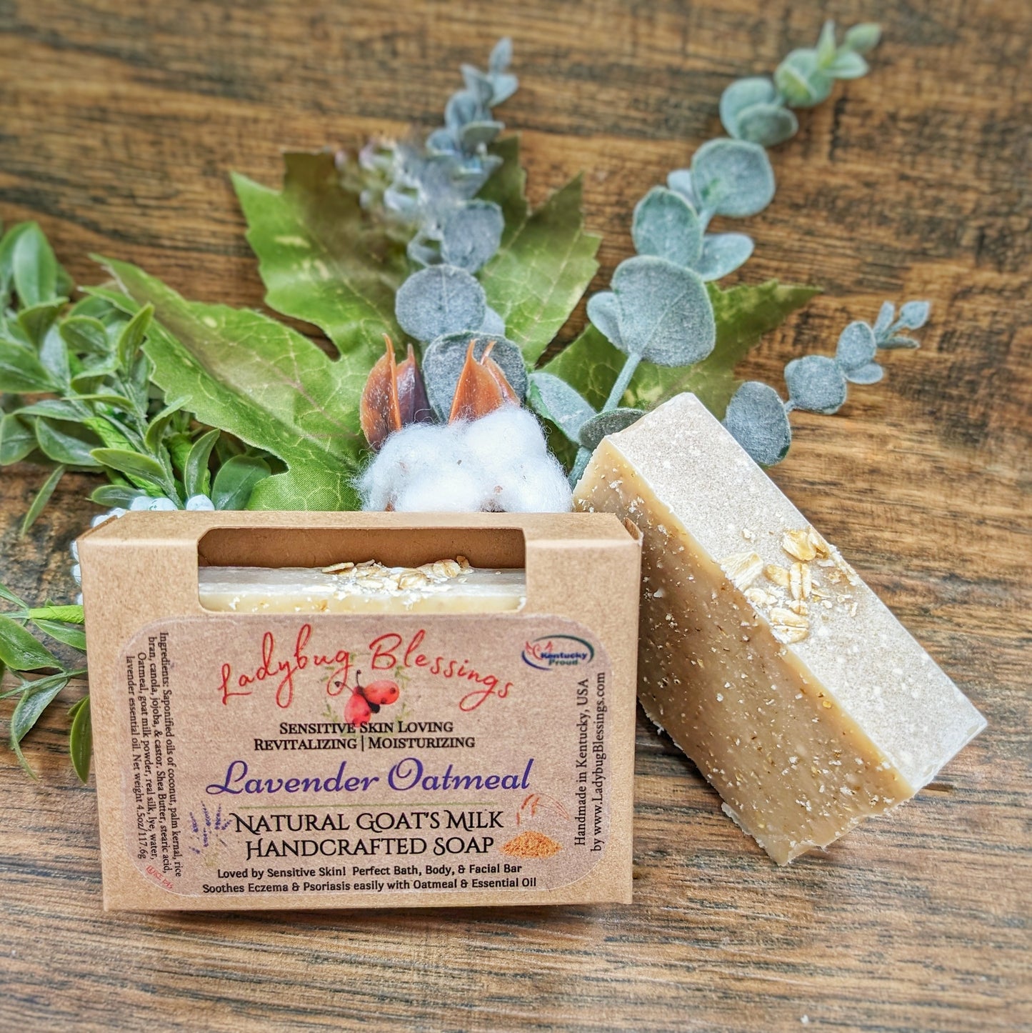 Handcrafted Oatmeal Soap