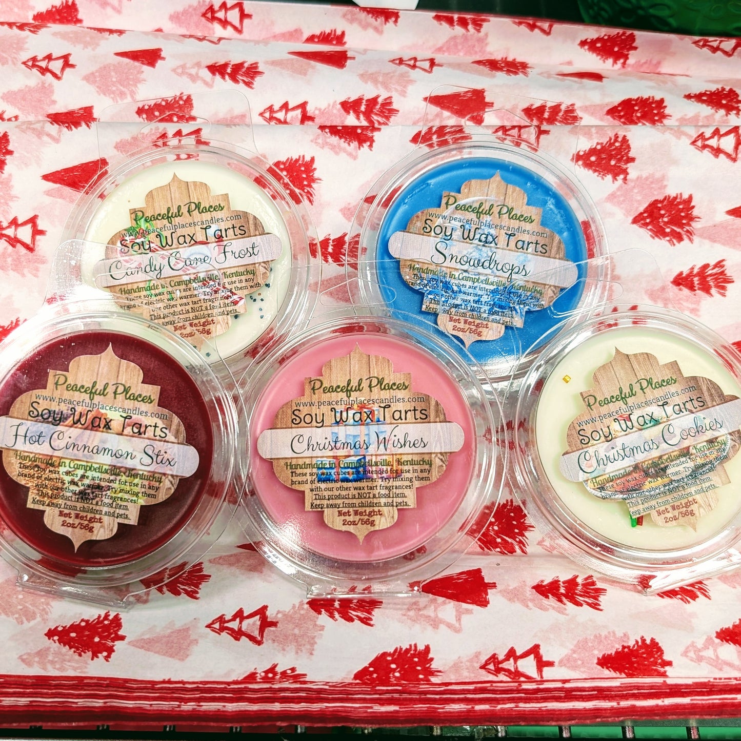 Holiday Assorted Soy Wax Tarts/Melts