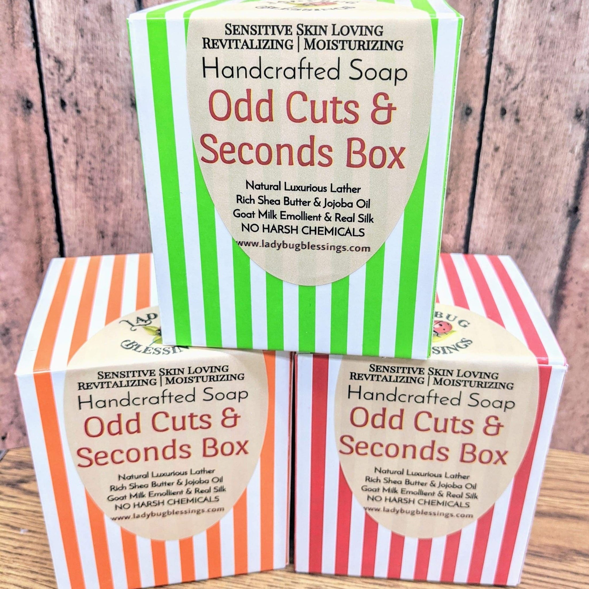 Handcrafted Soap - Ends & Odd Cuts discount Mystery Box!