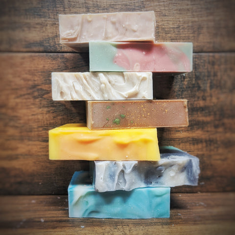 Handcrafted Soap - Just the Bar (NO BOXES)