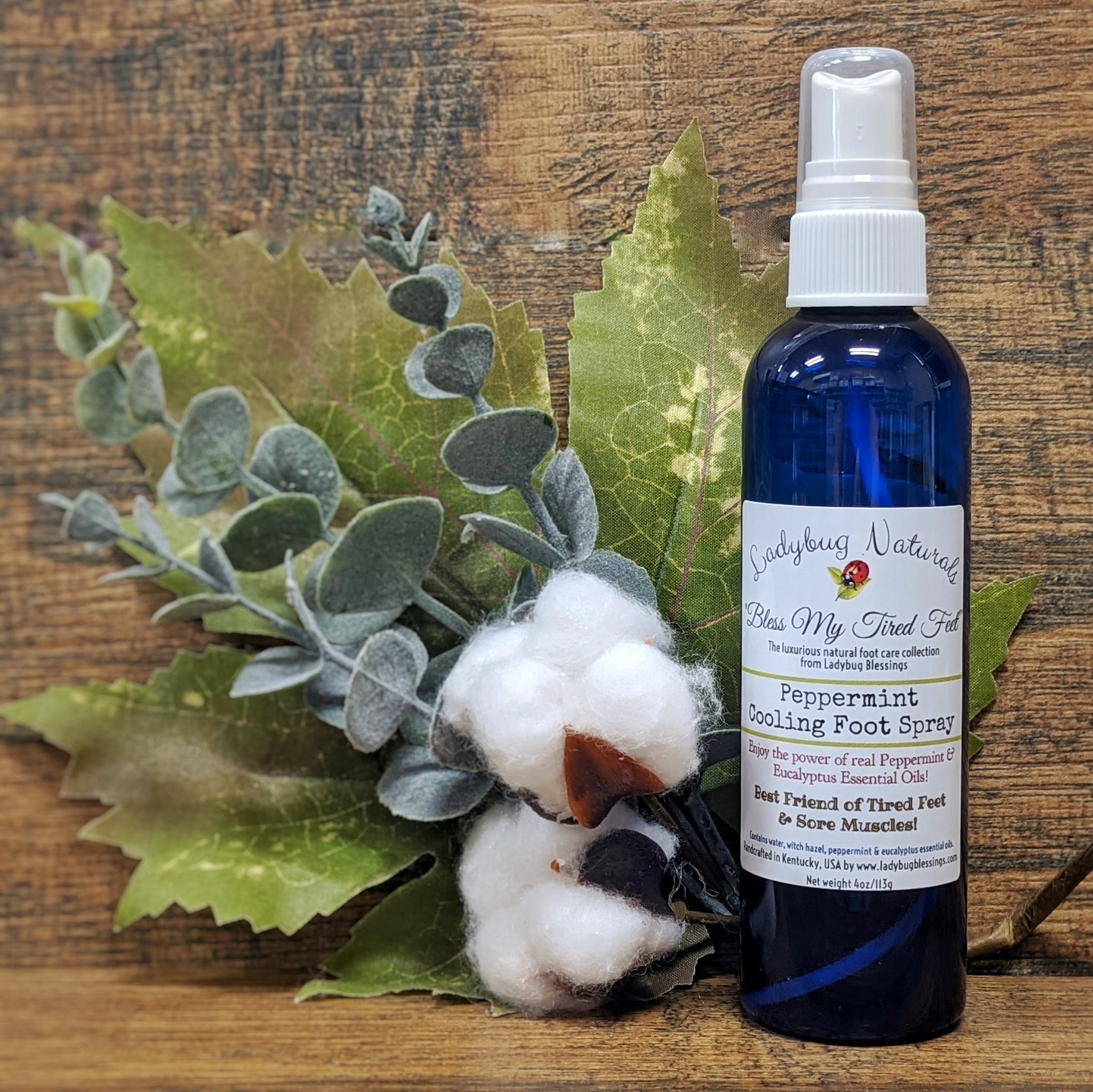 Cooling Foot Spray // Essential Oils only!