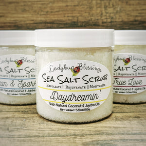 Sea Salt Body Scrub - 5.5oz Small Size