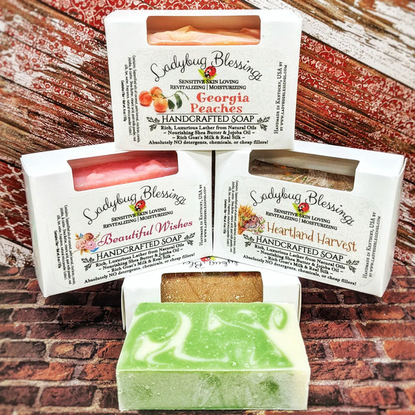 Handcrafted Soap - Boxed & Labeled