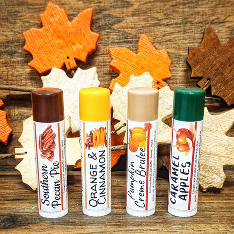 Natural Lip Balm // Fabulous Fall Flavors!