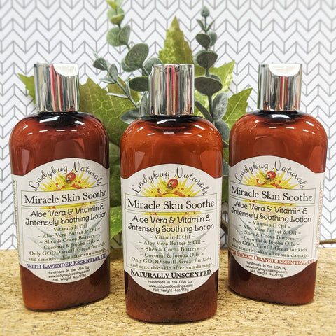 Miracle Skin Soothe - Aloe & Vitamin E Lotion 4oz